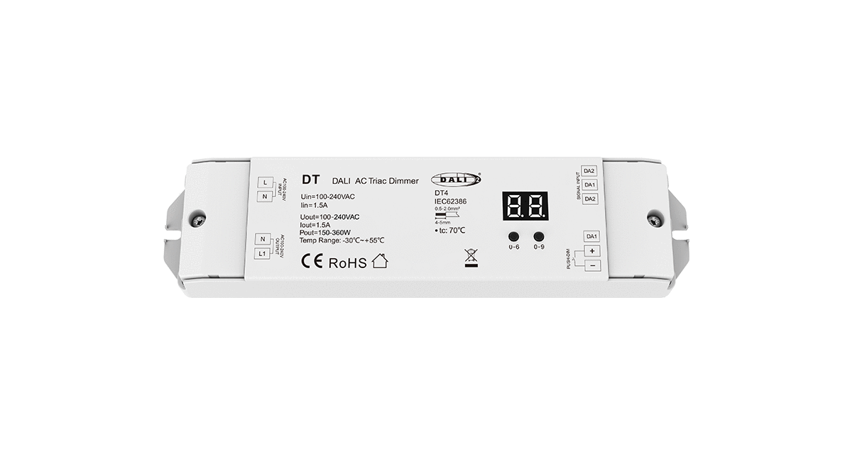 DT 1 CH DALI AC Triac dimmer