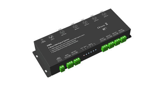 DMA 12-36V 4 Channels DMX Signal Splitter
